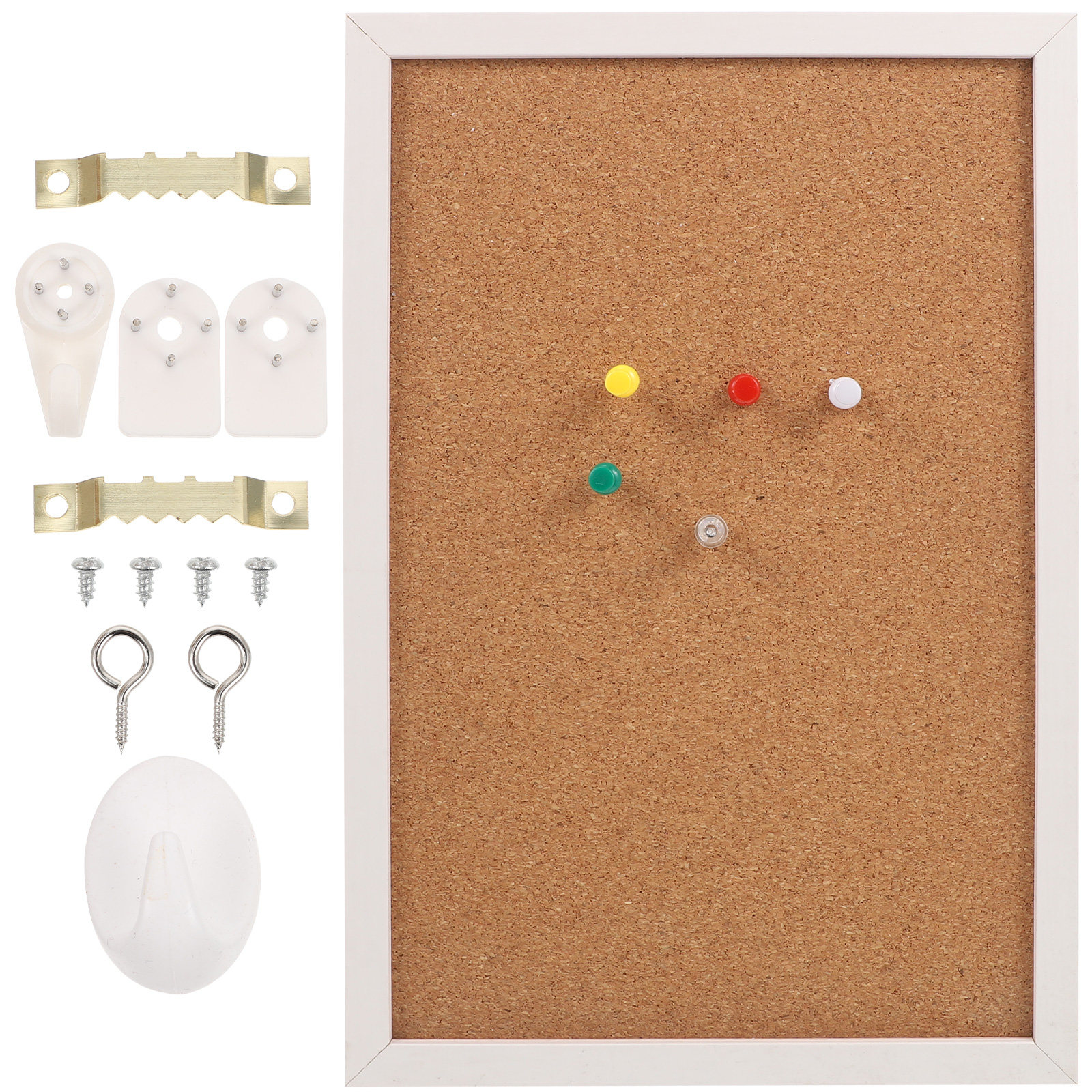 Bulletin Board Cork - 1Pcs Pine Frame Cork Board Bulletin