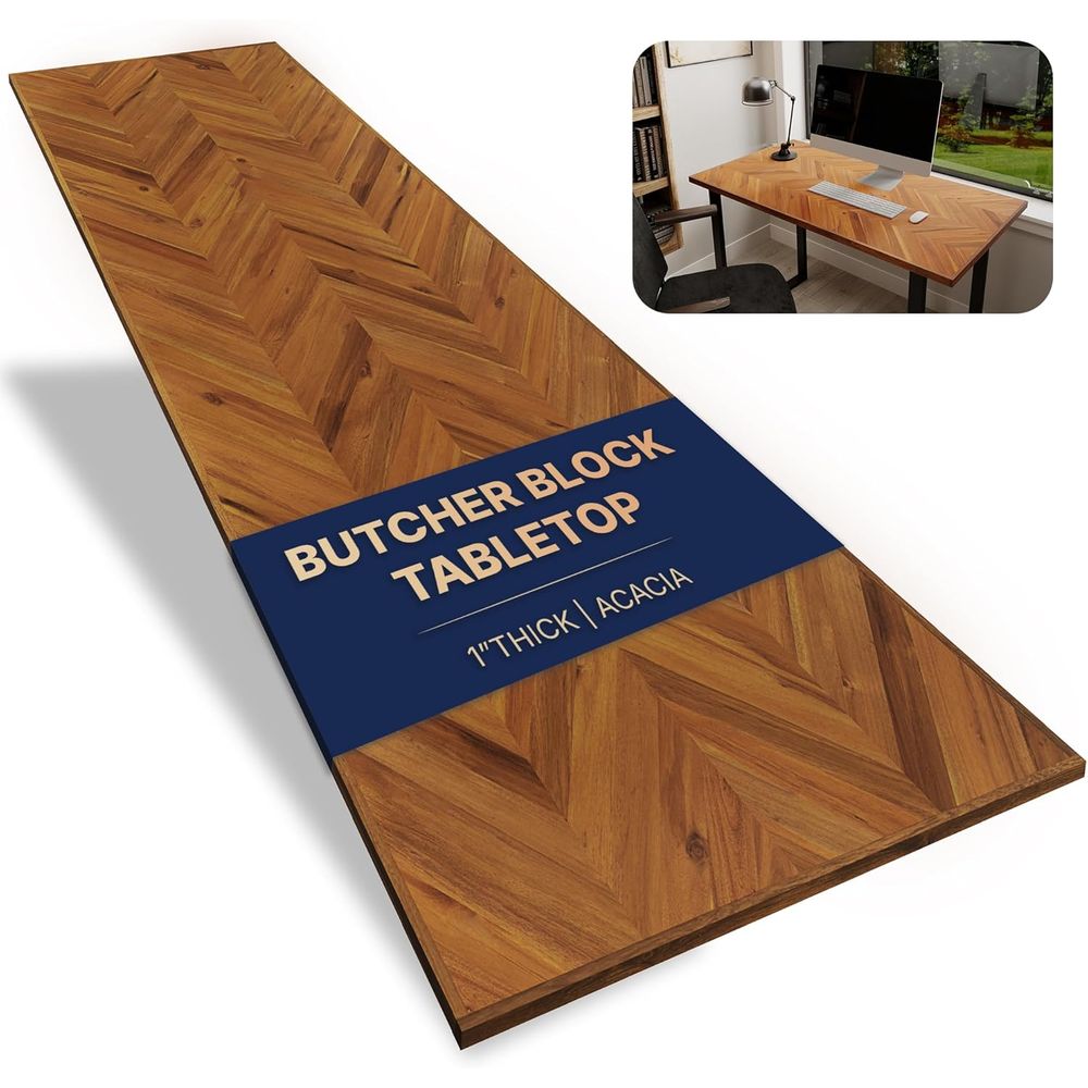 Office Furniture And Desks - 55x28 Inch Solid Wood Table Top