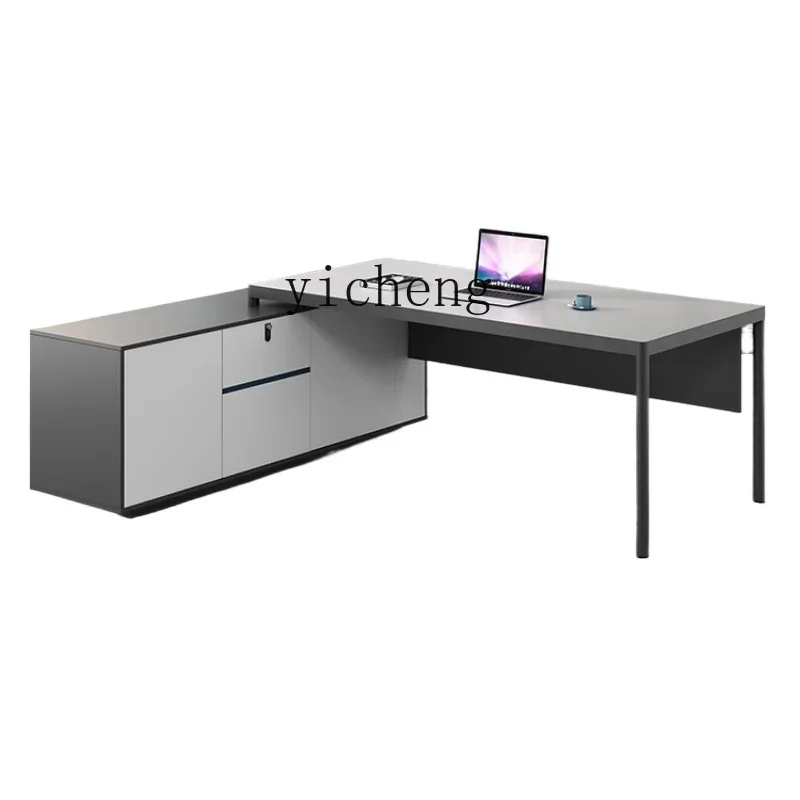 Office Furniture High End - simple table and chair combination large