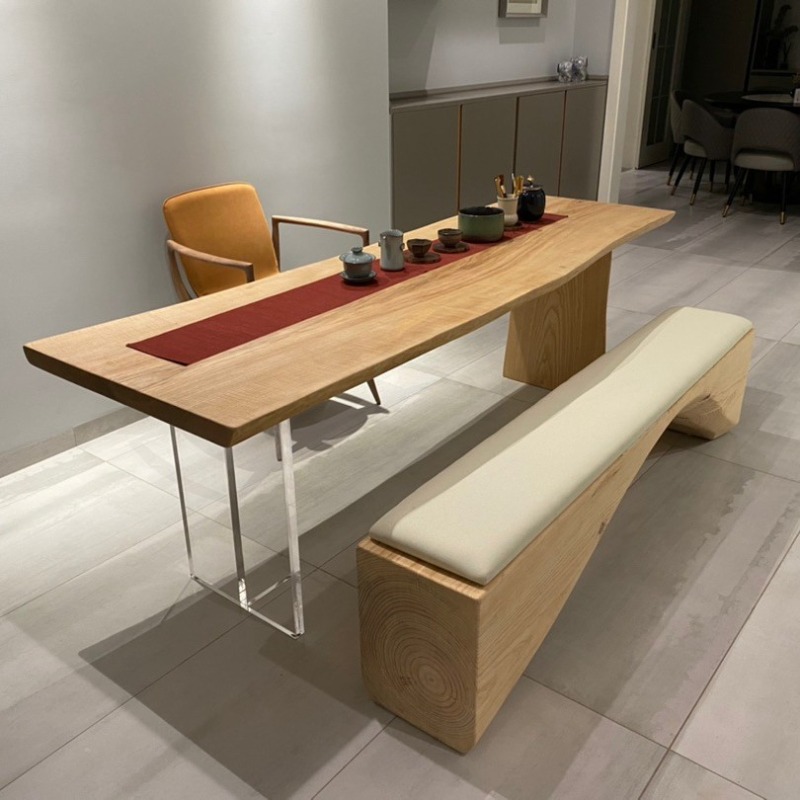 Nordic Solid Wood Acrylic Floa - مراجعة Office Furniture And Desks وسعره