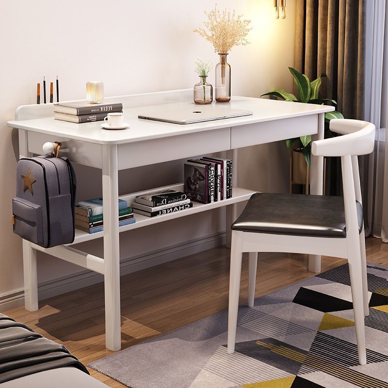 High-grade desk Solid wood des - مراجعة Office Furniture Rental وسعره