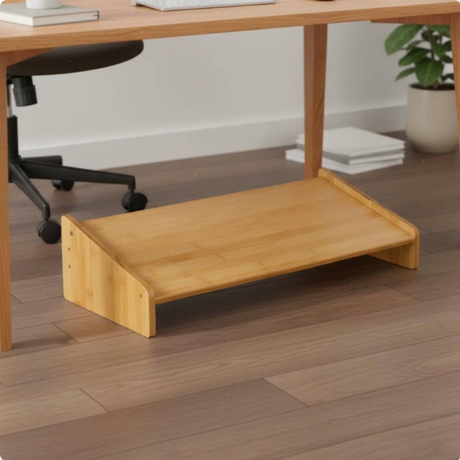 Under Desk Footrest Wide Surfa - مراجعة Office Furniture And Desks وسعره