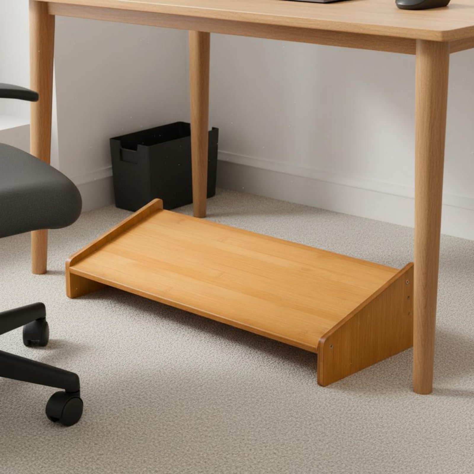 Under Desk Footrest Wide Surfa - مراجعة Office Furniture And Desks وسعره