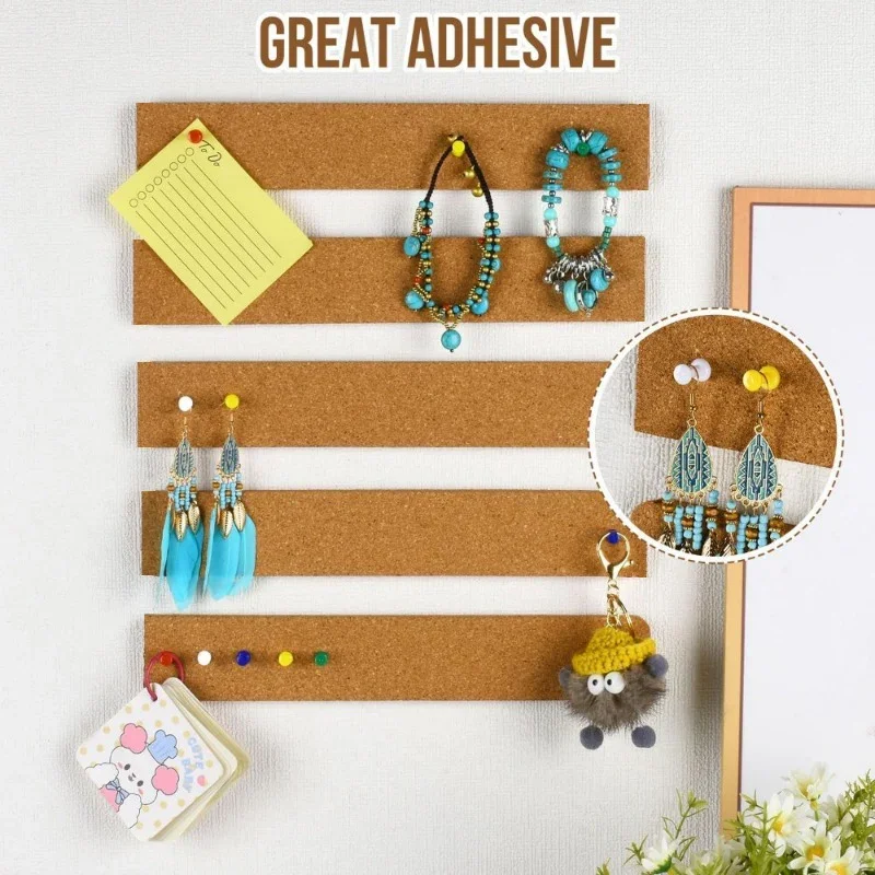 1pc 30cm Cork Board Strips Sel - مراجعة Bulletin Board Cork وسعره