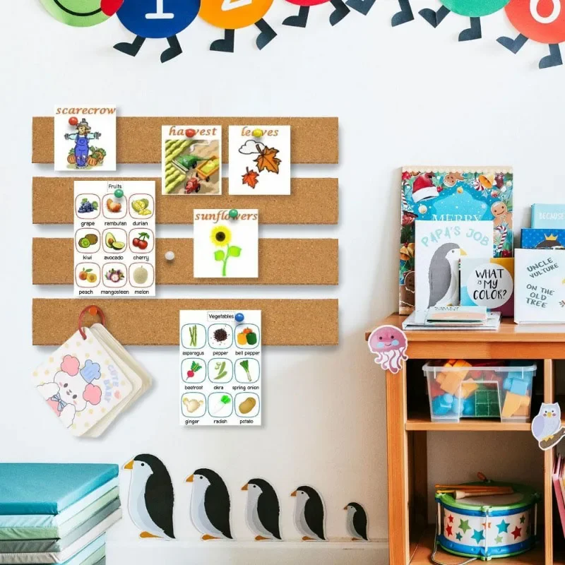 1pc 30cm Cork Board Strips Sel - مراجعة Bulletin Board Cork وسعره