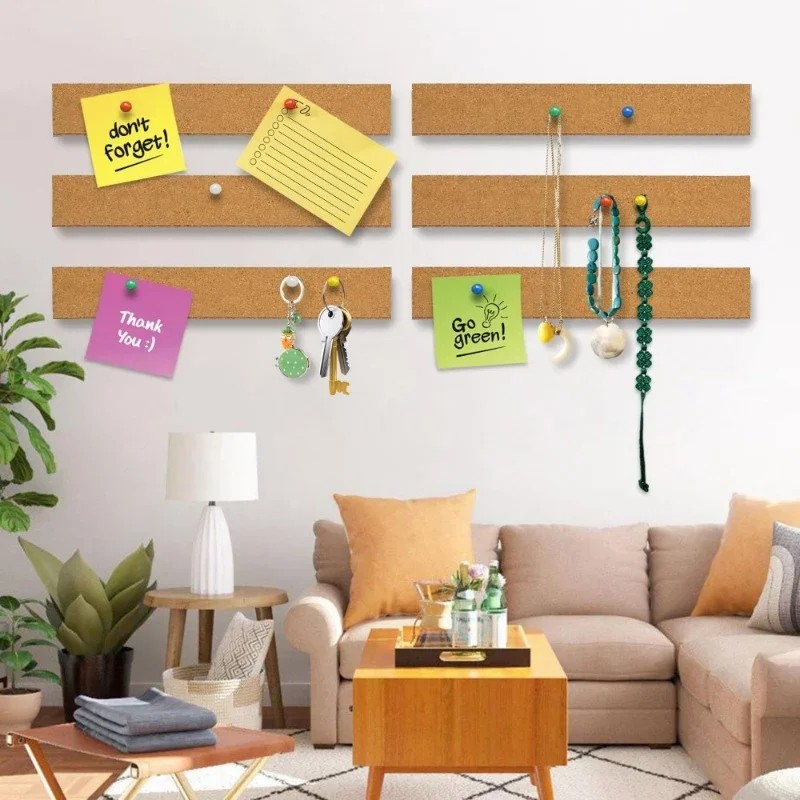 1pc 30cm Cork Board Strips Sel - مراجعة Bulletin Board Cork وسعره