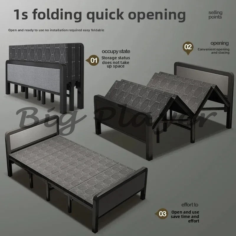 *Folding Bed Double Home Simpl - مراجعة Office Furniture Rental وسعره