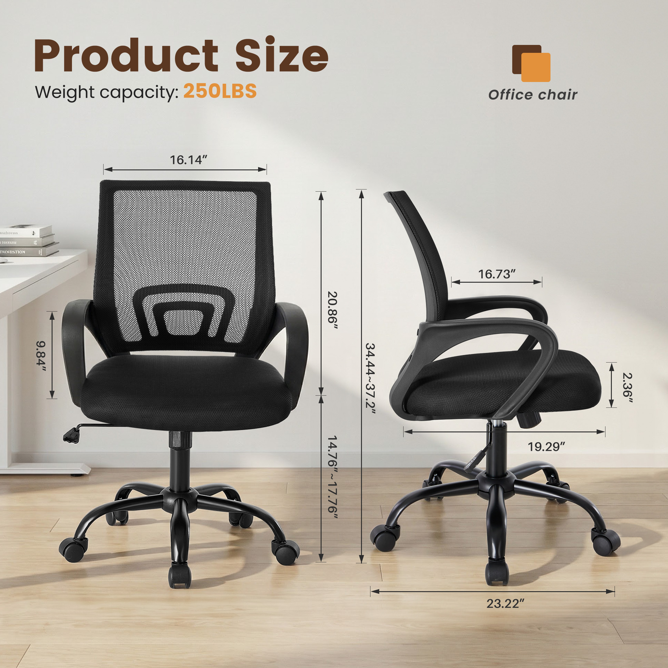 JHK Ergonomic Fixed Armrest Of - مراجعة Gaming Desk With Hutch وسعره