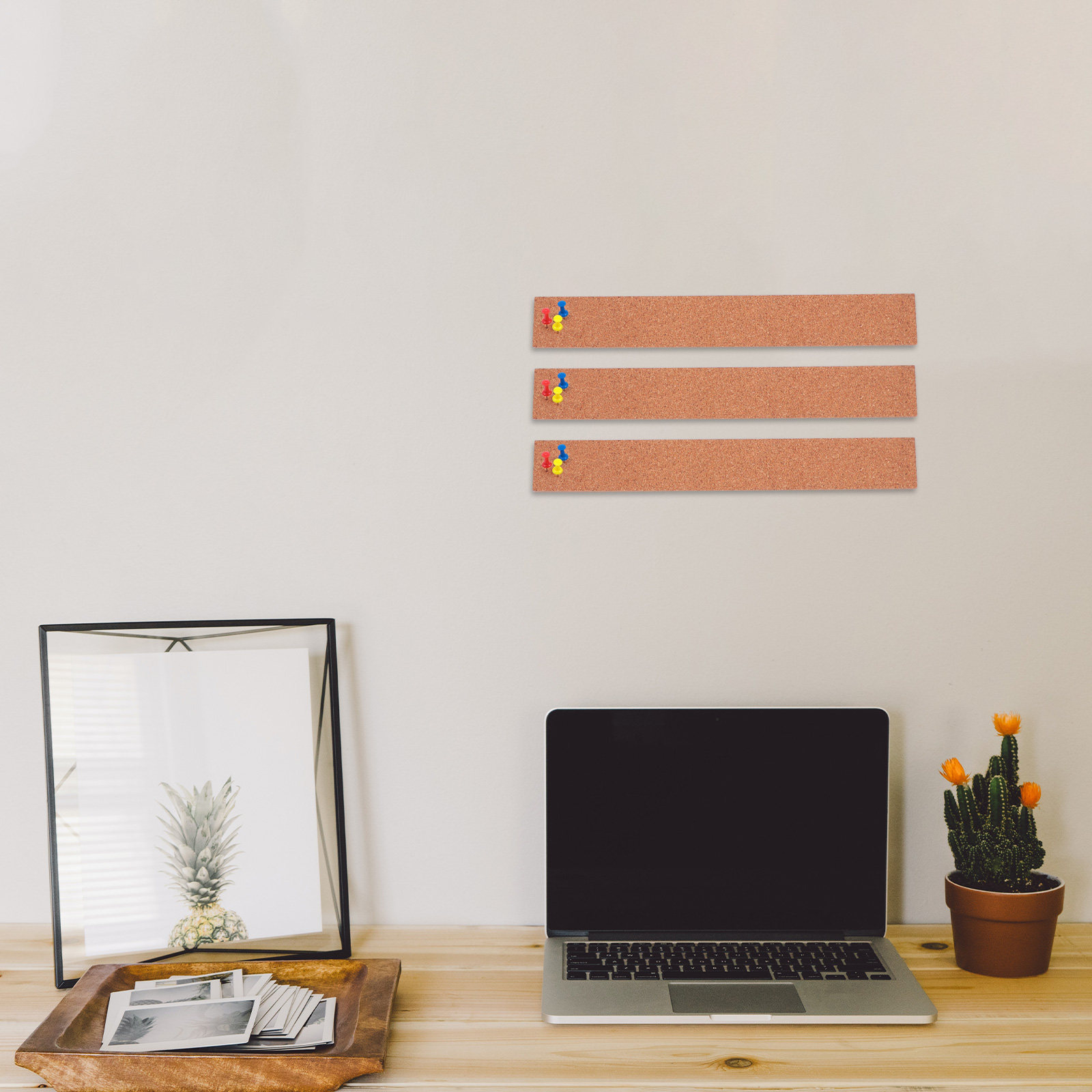 1Set Oak Cork Memo Board Strip - مراجعة Bulletin Board Cork وسعره