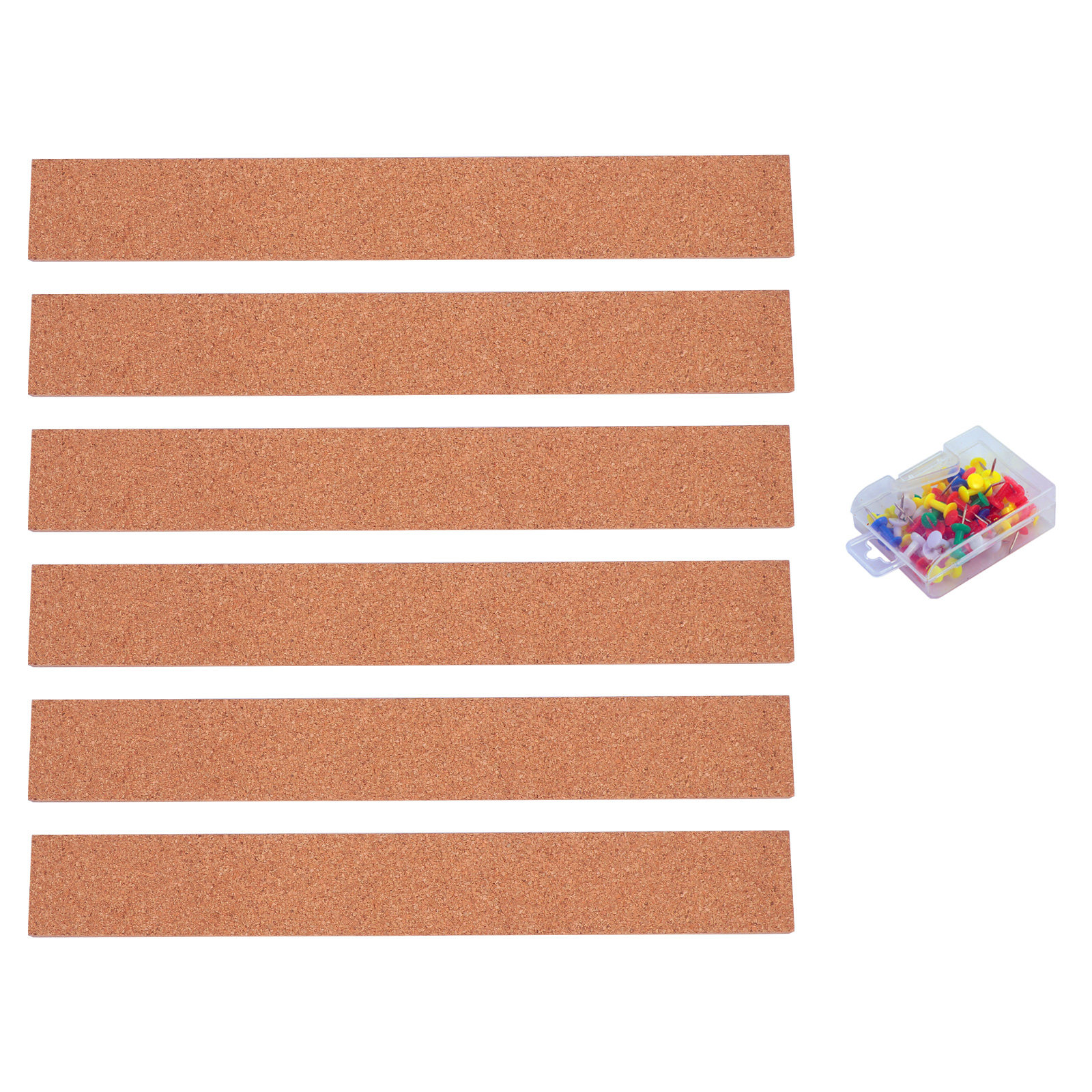 1Set Oak Cork Memo Board Strip - مراجعة Bulletin Board Cork وسعره