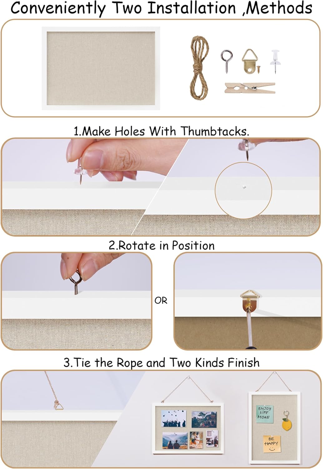Linen White Cork Board 17x12 i - مراجعة Bulletin Board Cork وسعره