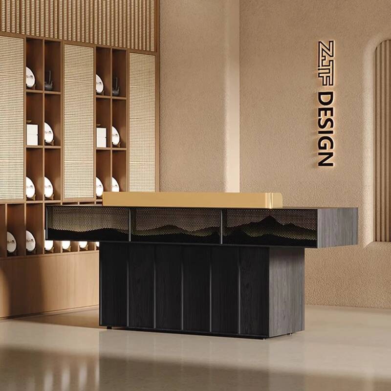 High-end Luxury Reception Desk - مراجعة Office Furniture High End وسعره
