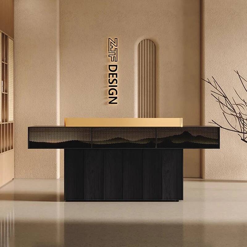 High-end Luxury Reception Desk - مراجعة Office Furniture High End وسعره
