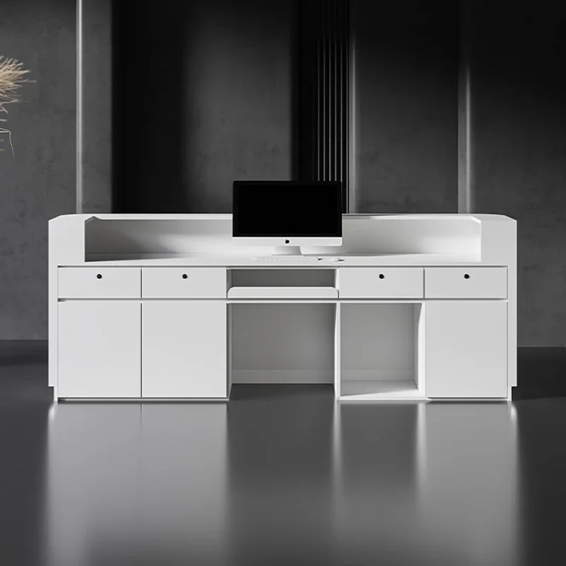 Cream Style Nordic Reception D - مراجعة Office Furniture High End وسعره