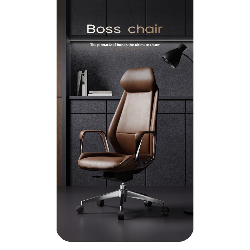 High end luxury leather boss c - مراجعة Office Furniture High End وسعره