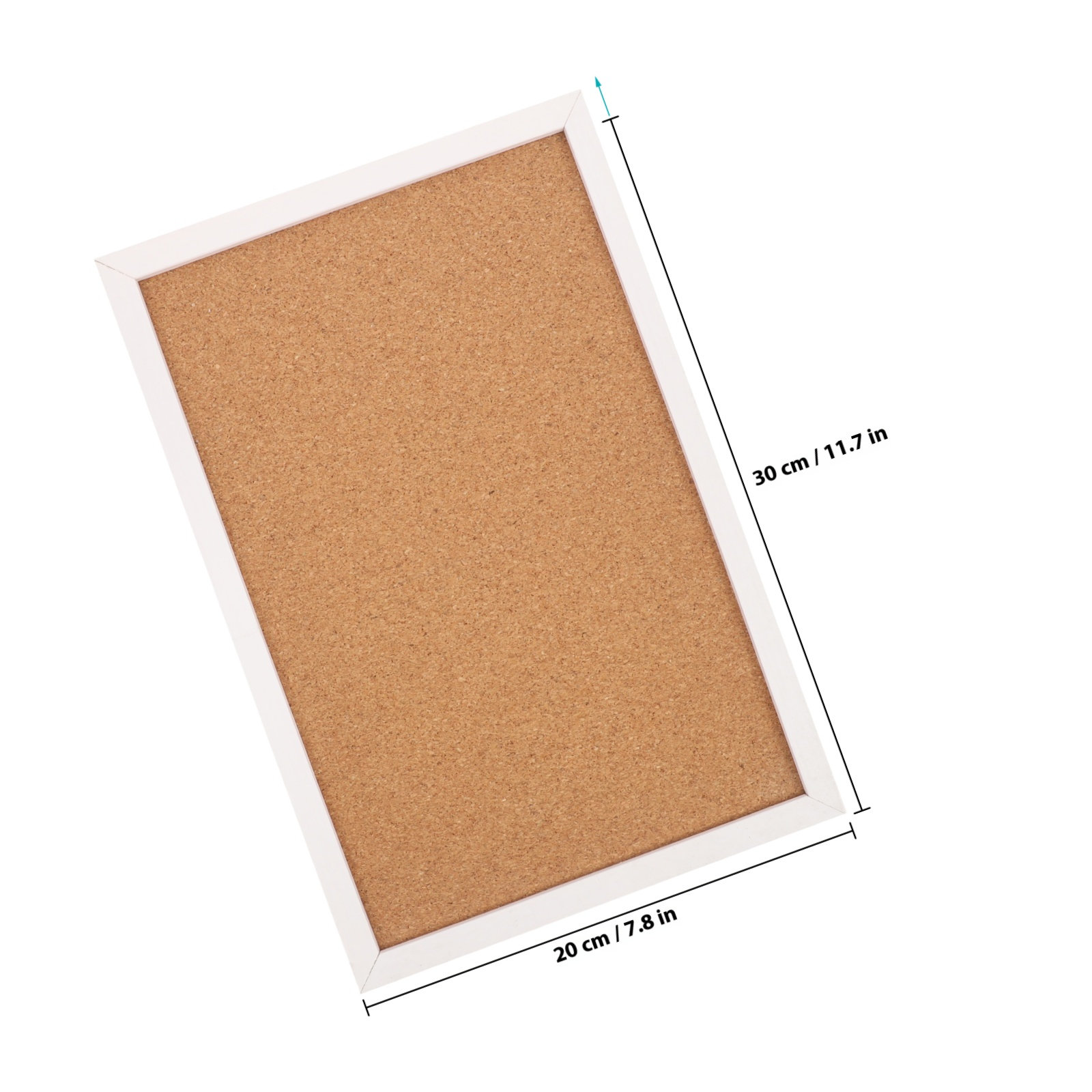 1Pcs Pine Frame Cork Board Bul - مراجعة Bulletin Board Cork وسعره