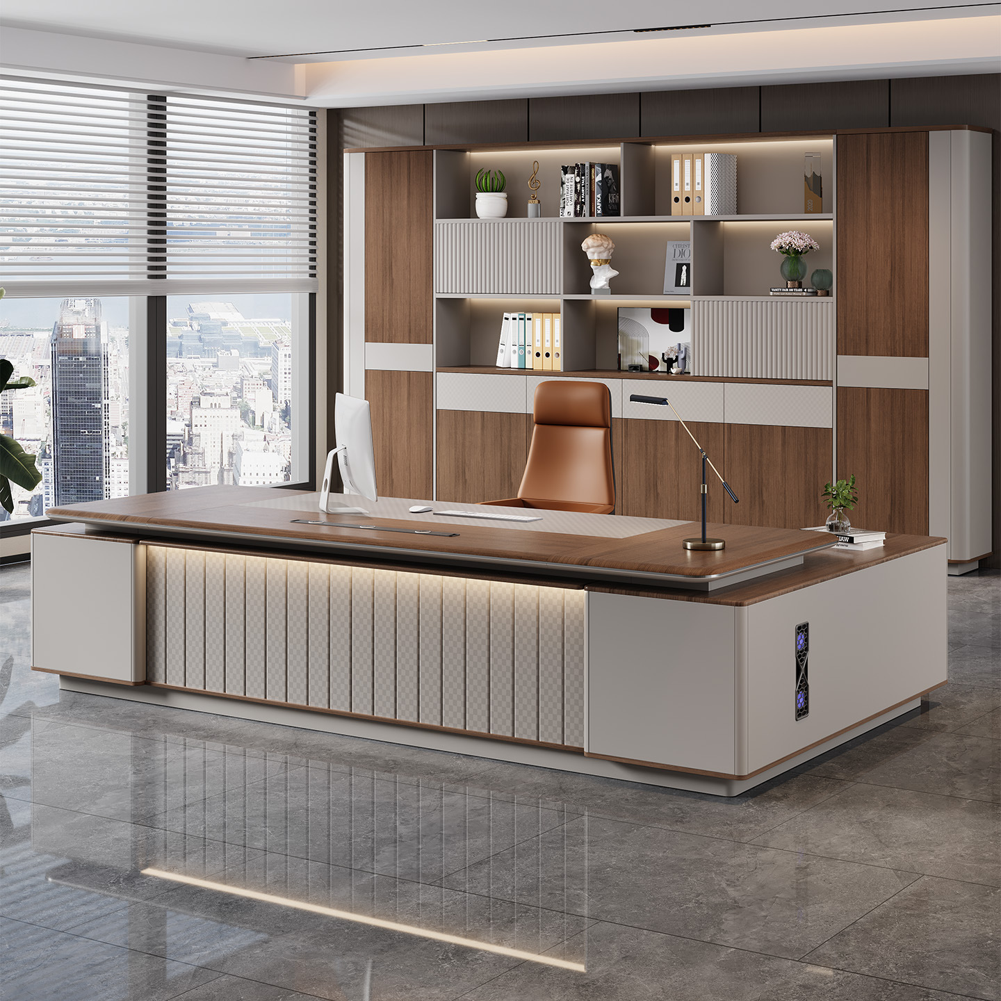 High-end boss table light luxu - مراجعة Office Furniture High End وسعره
