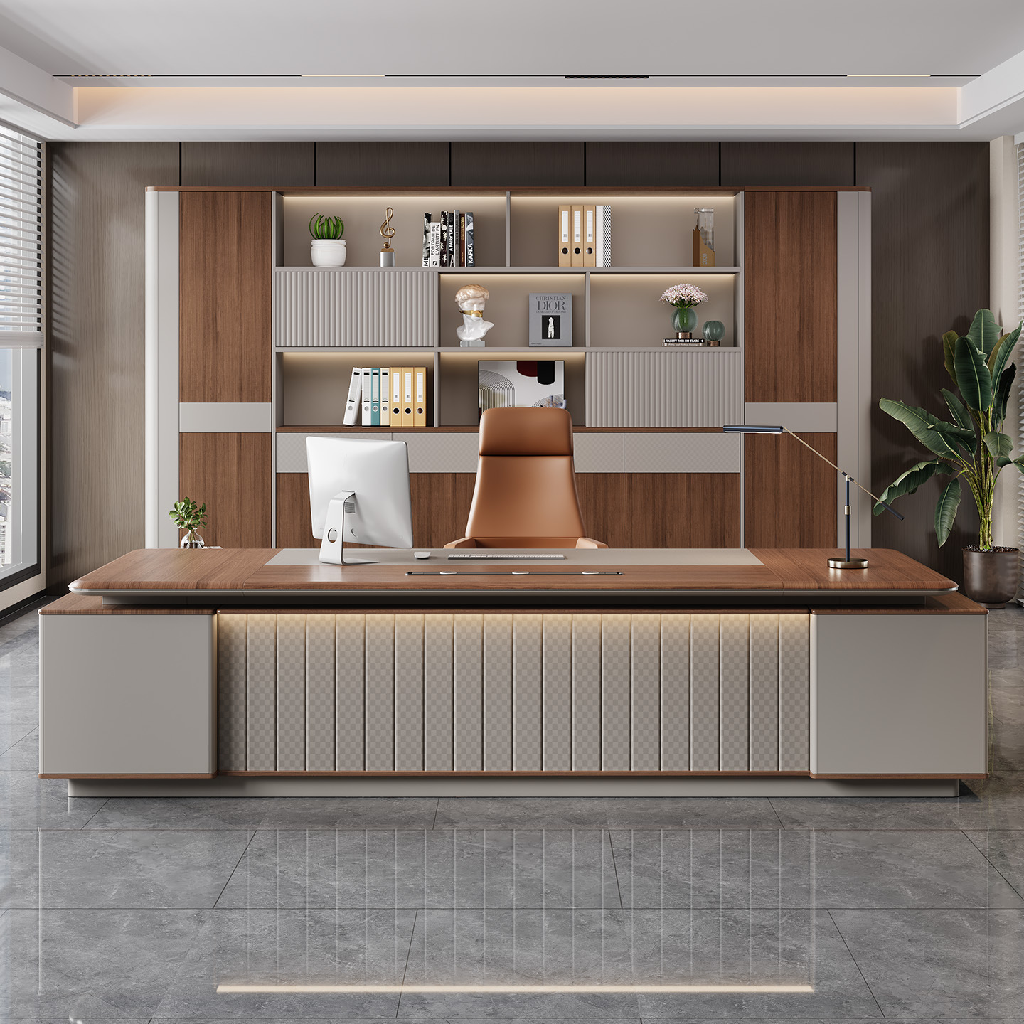 High-end boss table light luxu - مراجعة Office Furniture High End وسعره