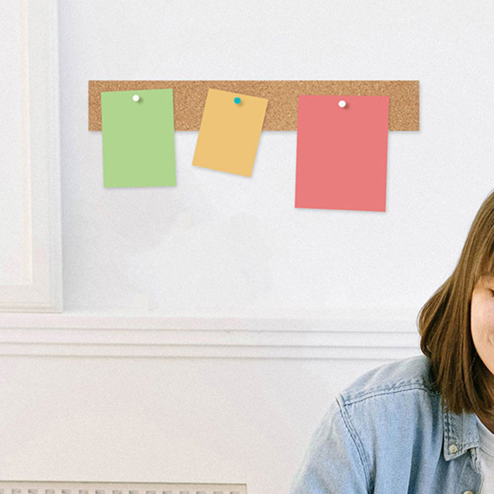 6Pcs Cork Strip Self-Adhesive  - مراجعة Bulletin Board Cork وسعره