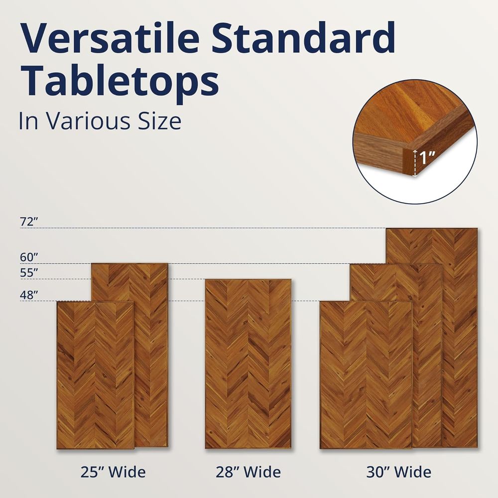55x28 Inch Solid Wood Table To - مراجعة Office Furniture And Desks وسعره