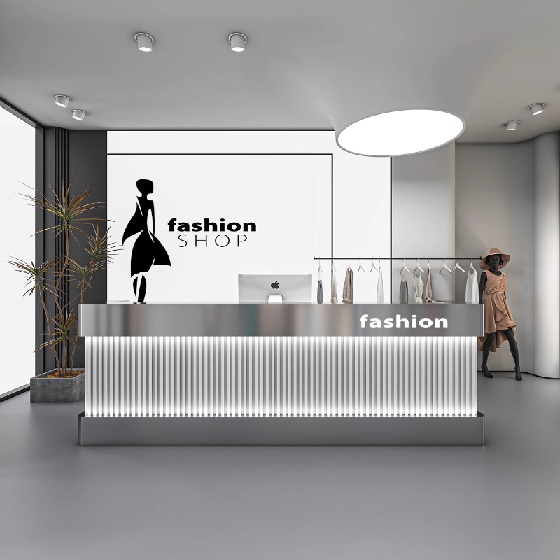 Nordic Creative Reception Desk - مراجعة Office Furniture High End وسعره