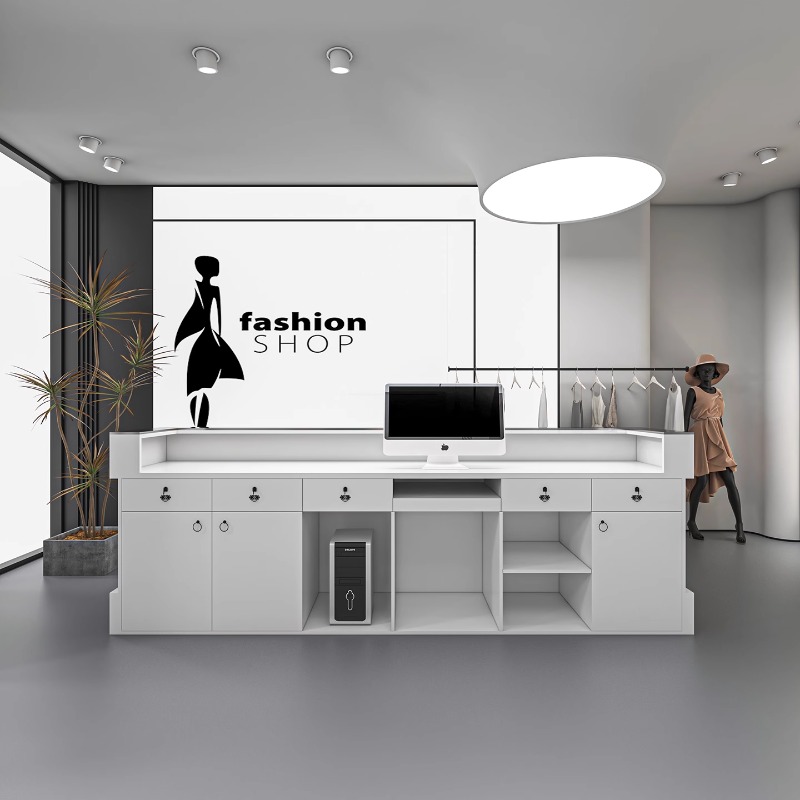 Nordic Creative Reception Desk - مراجعة Office Furniture High End وسعره