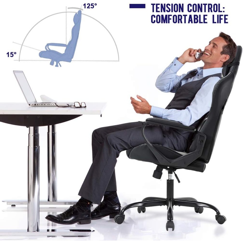 BestOffice High-Back Gaming Ch - مراجعة Gaming Desk With Hutch وسعره