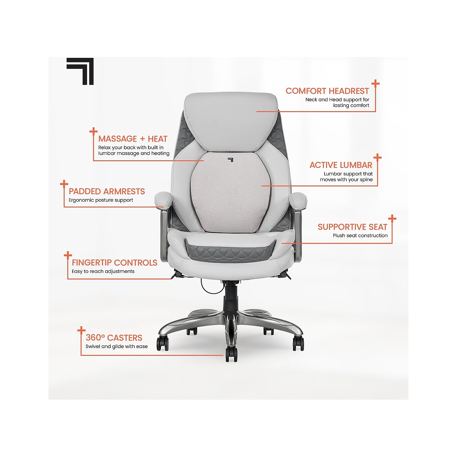 Sharper Image S600 Active Lumb - مراجعة Office Furniture Images وسعره