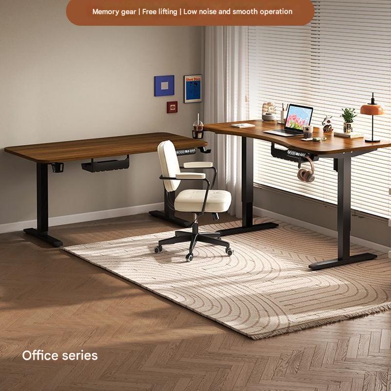 80/100/120/140cm Height Adjust - مراجعة Gaming Desk With Hutch وسعره