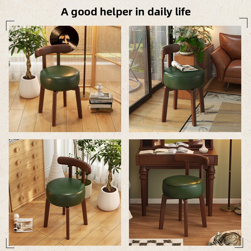 Solid wood rotating dressing c - مراجعة Office Furniture And Desks وسعره