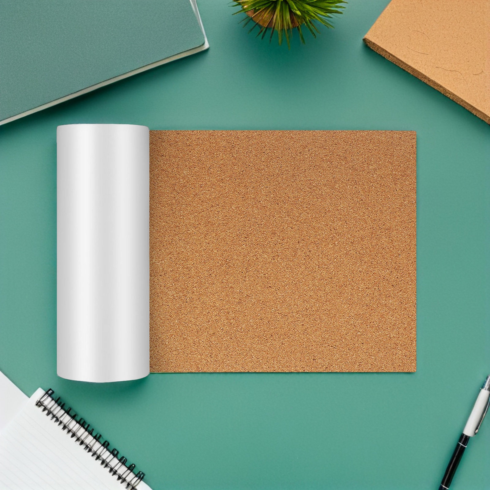 Adhesive Cork Board Sheet 23.6 - مراجعة Bulletin Board Cork وسعره
