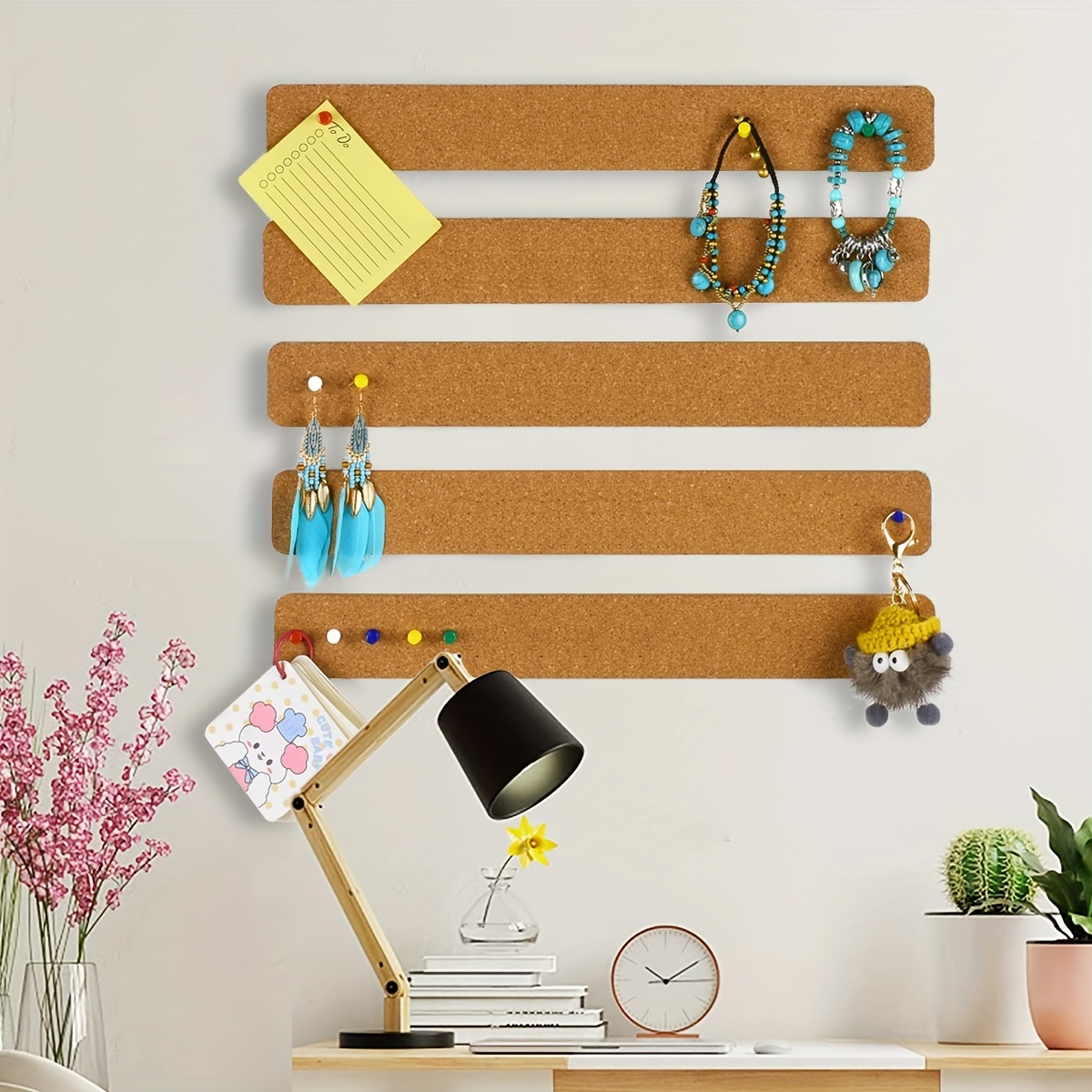 Long Cork Board Strips, Cork F - مراجعة Bulletin Board Cork وسعره