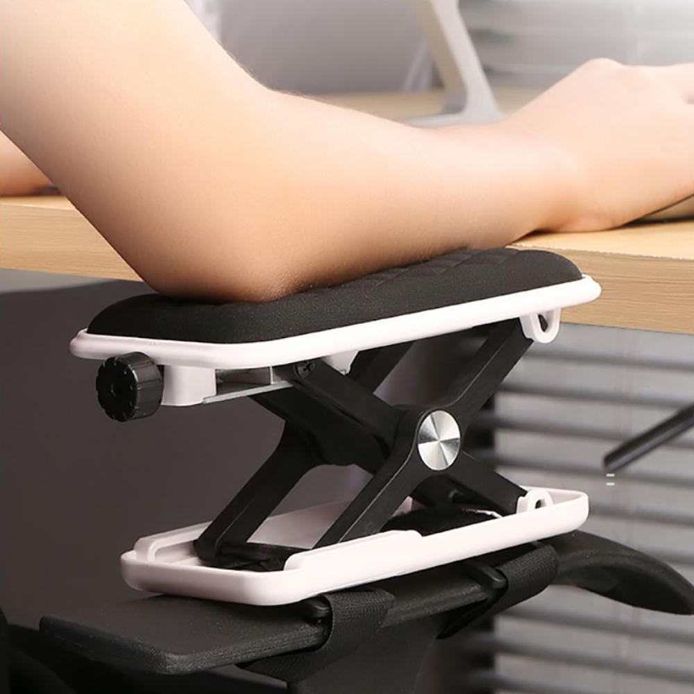 Computer Armrest Pad Extender  - مراجعة Gaming Desk With Hutch وسعره